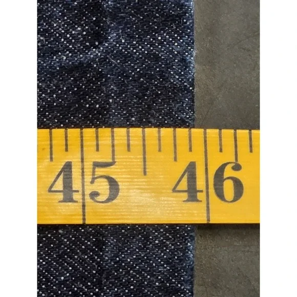 Vintage Hot & The Gang Blue Denim Overalls Jumpsuit Adult Large Made in USA - Picture 5 of 7